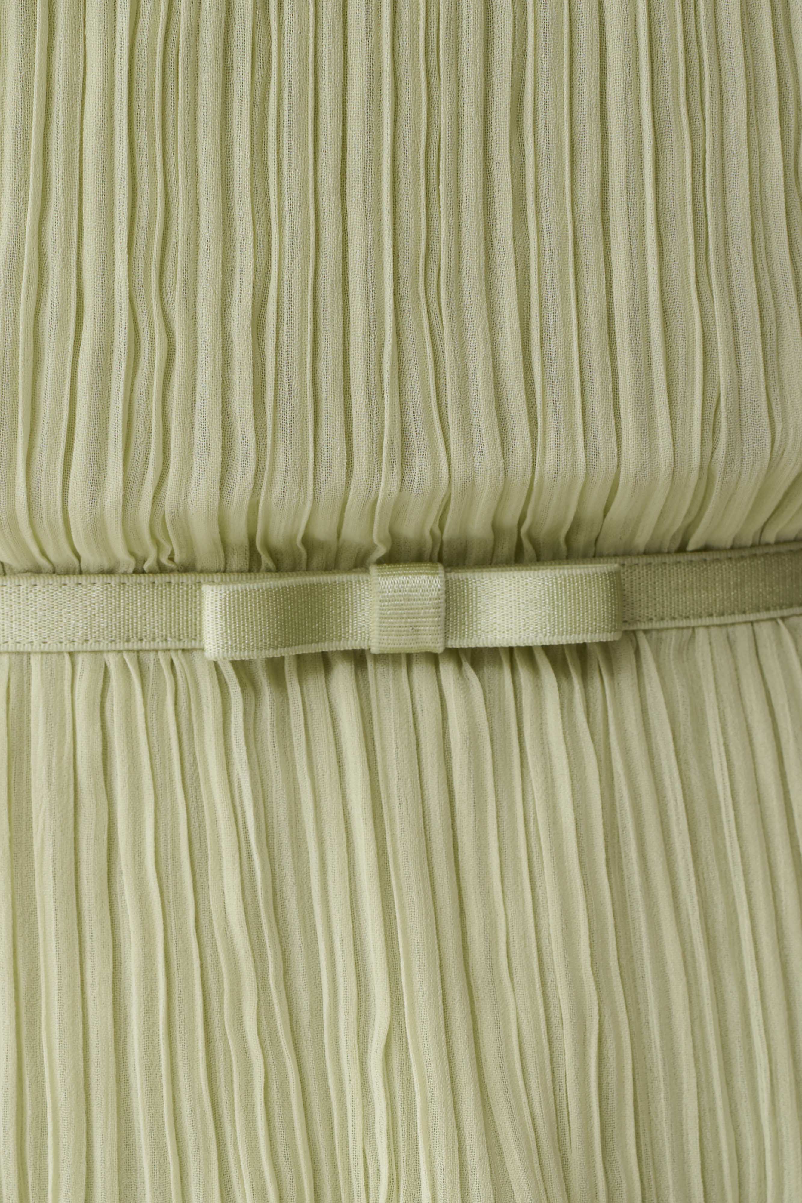 Lilou Pleated Sleeveless Top - Sage